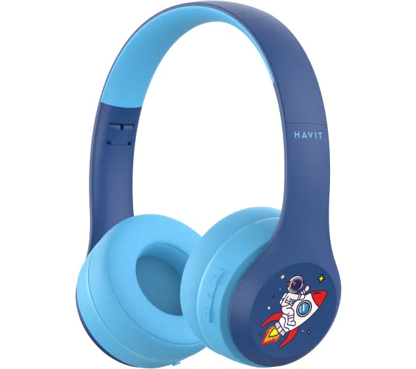 Havit H626BT Nauszne Bluetooth 5.0 Niebieski