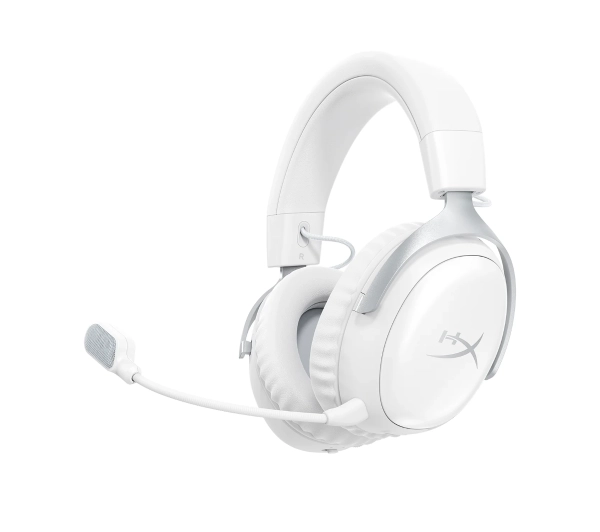 HyperX Cloud III S Wireless Nauszne Biały
