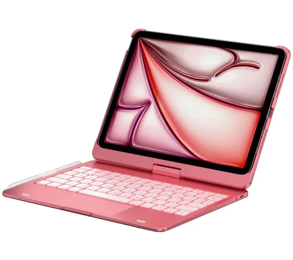 Typecase Flexbook Touch z klawiaturą do iPad Air 11" Różowy