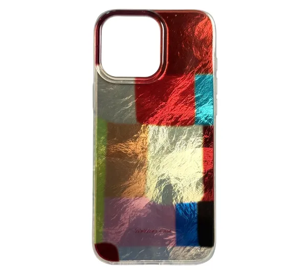 Phoneskin Kolorowa Kratka do iPhone 16 Pro Max Kolorowy