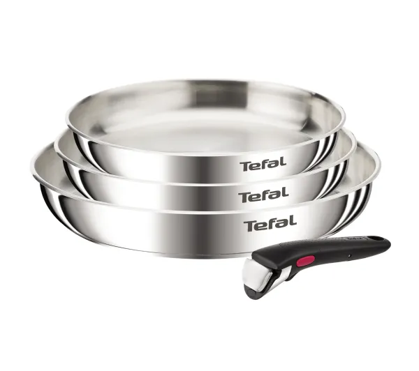 Tefal Ingenio Emotion L8968445 Indukcja Stal nierdzewna 22cm, 24cm, 28cm