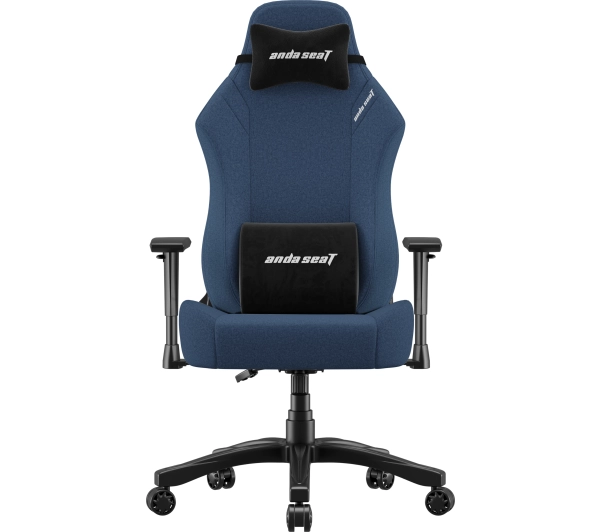 Anda Seat Luna L Dark Blue Fabric Gamingowy do 100kg Tkanina Granatowy