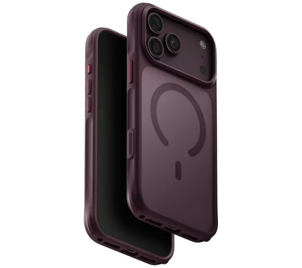 UNIQ Veren do iPhone 18 Pro Max / 17 Pro Max Magclick Charging Burgundowy