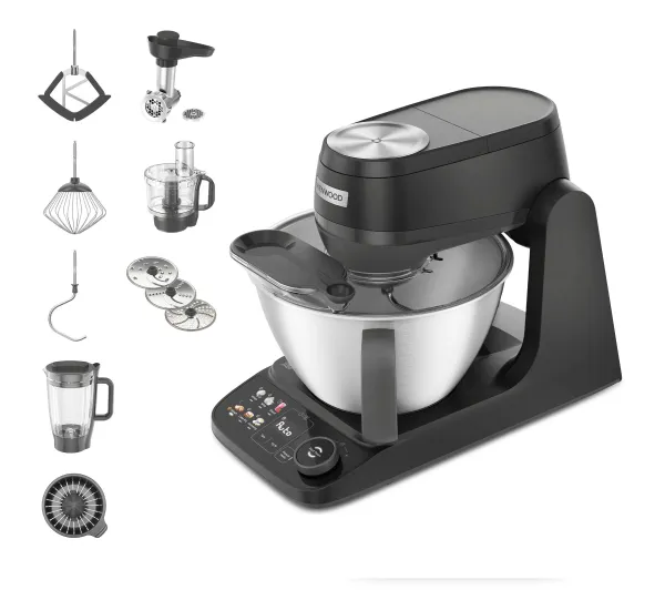 Kenwood Smart-Touch KHC40.060BK 1000W Maszynka do mielenia Rozdrabniacz Wyciskarka do cytrusów Blender kielichowy