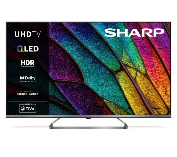 Sharp 43JM6745E  43" QLED 4K Smart TV TiVo Dolby Vision Dolby Atmos HDMI 2.1 DVB-T2