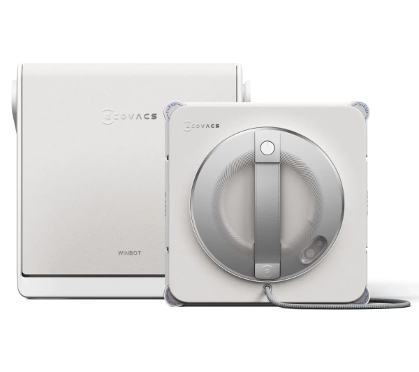 Ecovacs Winbot W2S Pro Omni Zasilanie awaryjne 10000Pa 66dB Funkcje AI