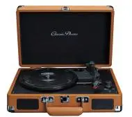 Lenco TT-10BN Manualny Napęd paskowy Brązowy