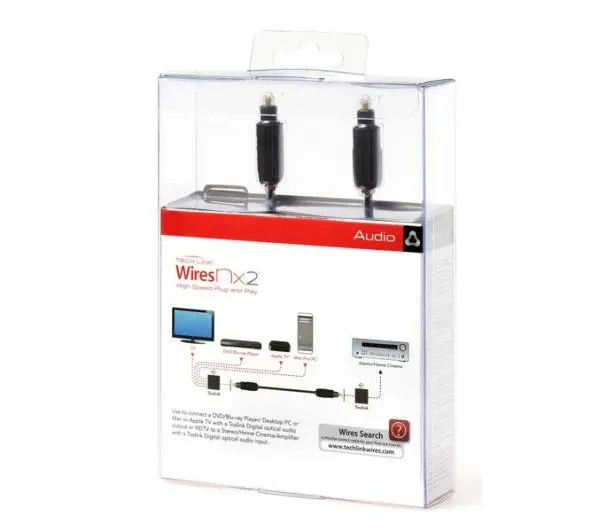 Techlink WiresNX2 710211 1m Czarny