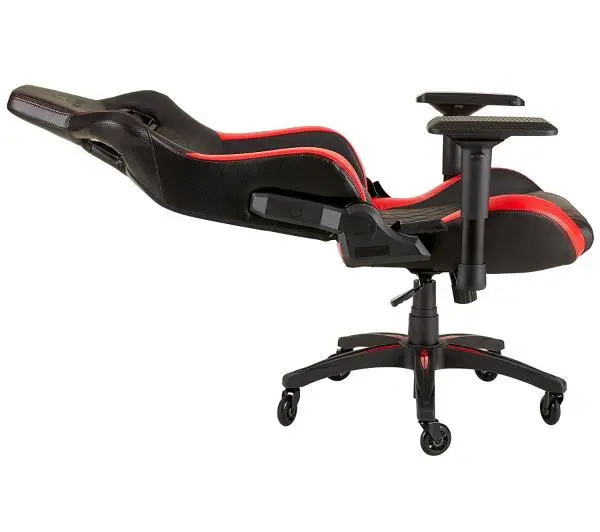 Corsair T1 Race 2018 Gamingowy do 120kg Skóra ECO Czarno-czerwony - Kup na Raty - RRSO 0%