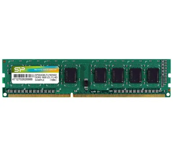 Pamięć Silicon Power DDR3, 4 GB, 1600MHz, CL11 (SP004GBLTU160N02)