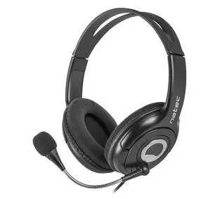 Natec Bear 2 Nauszne Czarny