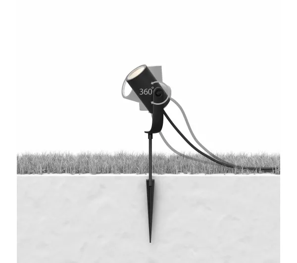 Philips Lily Hue Spike Black 17414/30/P7 - Kup na Raty - RRSO 0%