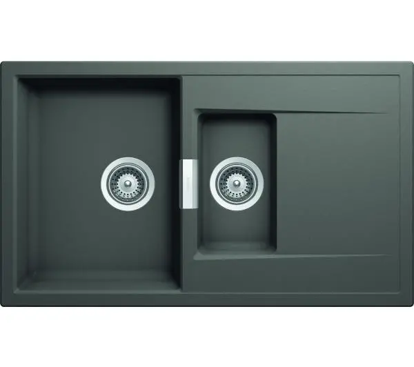 Zlewozmywaki kuchenne - Schock Mono D-150 Granitowy Silverstone