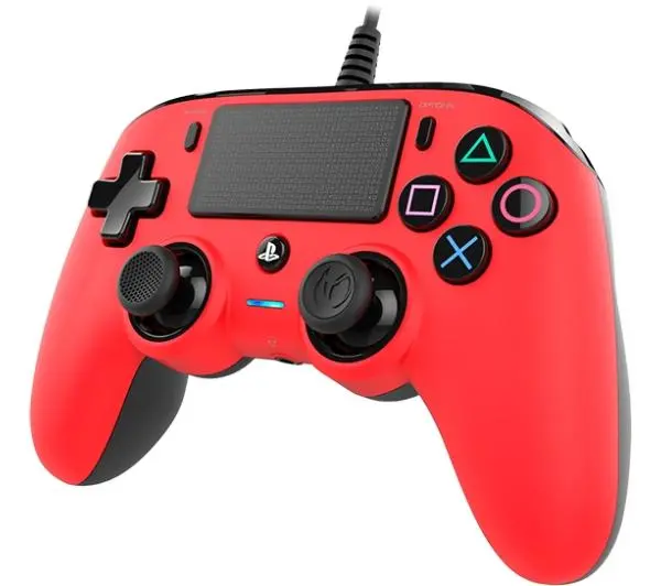 Nacon Compact Controller do PS4 Przewodowy Czerwony