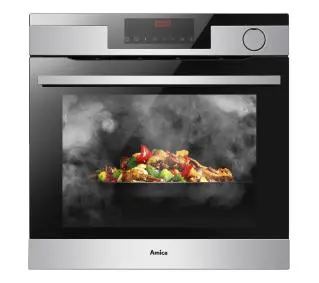 Amica ED57369XA+ X-Type Steam Termoobieg Srebrno-czarny - DRUGI -30%, ALBO 5-TY ZA 1ZŁ - Kup na Raty - RRSO 0%