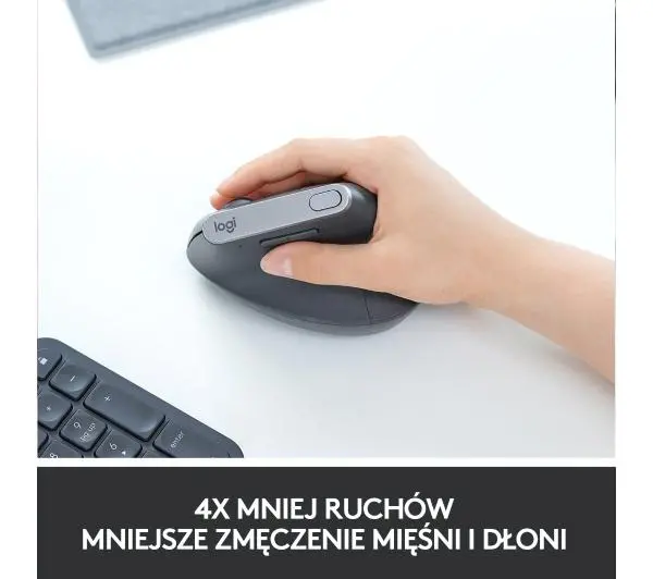 Logitech MX Vertical Grafitowy - Kup na Raty - RRSO 0%