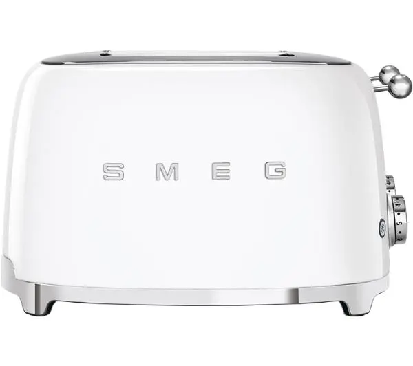 Tostery - Smeg TSF03WHEU Rozmrażanie 2000W