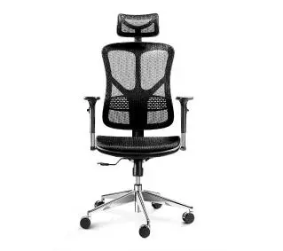 Diablo Chairs V-Basic Normal Size Biurowy do 150kg Tkanina Czarny - Kup na Raty - RRSO 0%