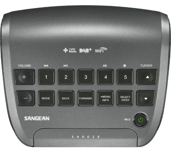 Sangean FUSION 110 RCR-11WF Radio FM DAB+ Internetowe Srebrny - Kup na Raty - RRSO 0%