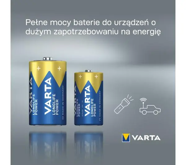 VARTA LR14 Longlife Power 2szt.