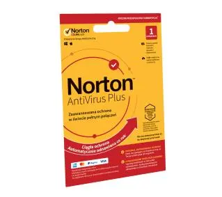 Norton AntiVirus Plus 2GB 1 Urządzenie/1 Rok Kod aktywacyjnyDostęp po opłaceniu zakupu