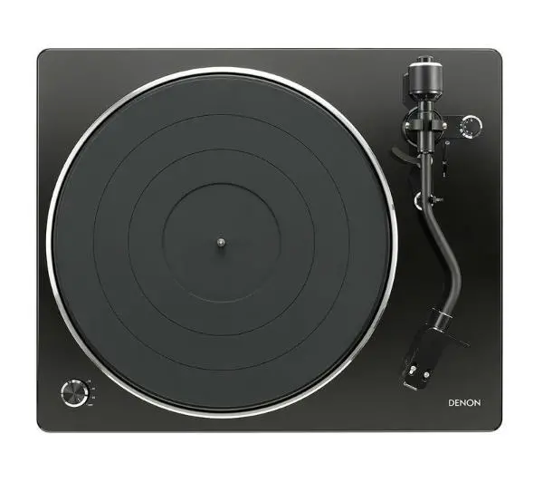 Denon DP-450USB Manualny Napęd paskowy Przedwzmacniacz Czarny - ⚡ EURO HIT CENOWY! ⚡ - Kup na Raty - RRSO 0%