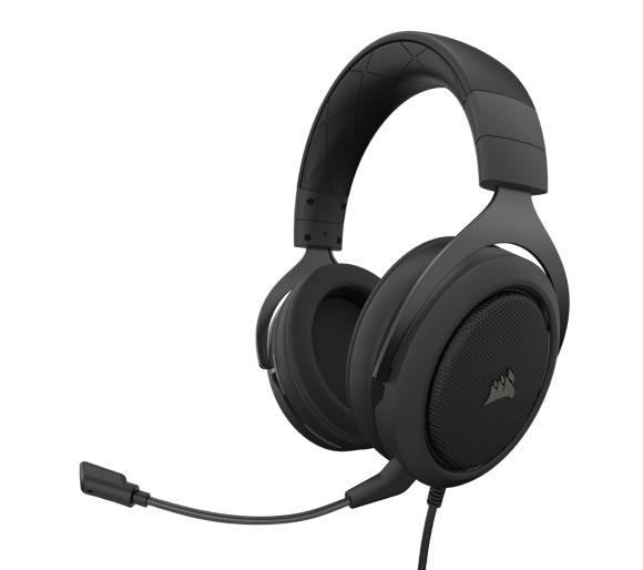 słuchawki z mikrofonem Corsair HS50 Pro Stereo Carbon CA-9011215-EU