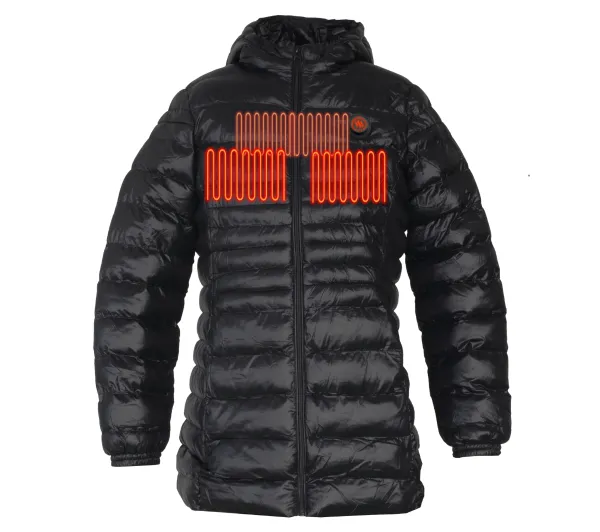 Podgrzewana kurtka GLOVII GTFBM (rozmiar M) Czarny