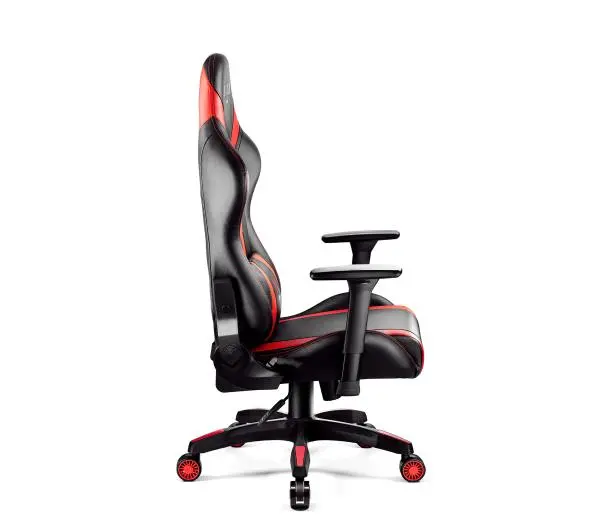 Diablo Chairs X-Horn 2.0 Normal Size Gamingowy do 160kg Skóra ECO Czarno-czerwony - Kup na Raty - RRSO 0%
