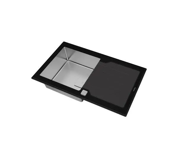 Teka DIAMOND RS15 1B 1D 86 Stalowy Czarny - DRUGI -30%, ALBO 5-TY ZA 1ZŁ - Kup na Raty - RRSO 0%