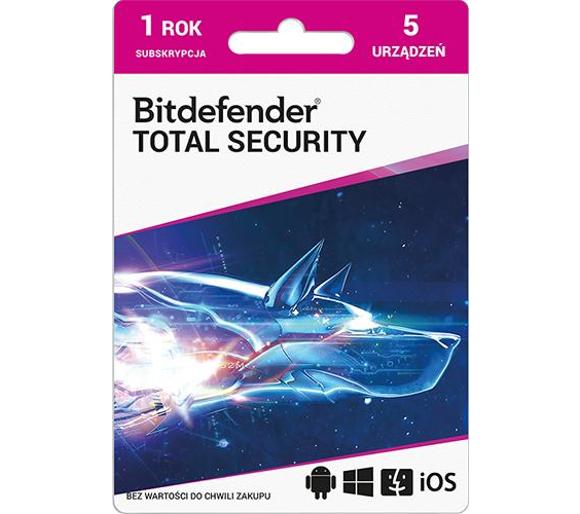 kod ESD BitDefender Total Security 5D/1 Rok (kod)