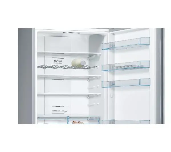 Bosch Serie 4 KGN49XIEA Pełny No Frost 203cm Szuflada z kontrolą wilgotności Srebrny - DRUGI -30%, ALBO 5-TY ZA 1ZŁ - Kup na Raty - RRSO 0%