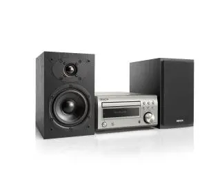 Denon D-M41DAB / RCD-M41DAB + SC-M41 60W Bluetooth Radio FM Srebrny / Czarny - Kup na Raty - RRSO 0%
