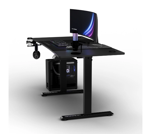 Ultradesk LEVEL V2 140cm Regulacja wysokości Czarny - Kup na Raty - RRSO 0%