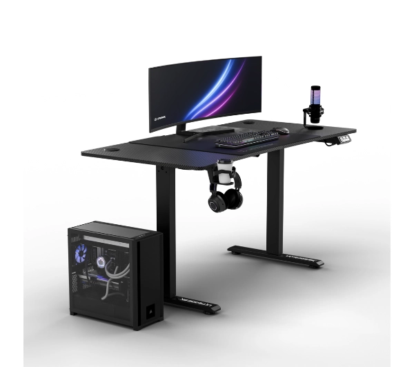 Ultradesk LEVEL V2 140cm Regulacja wysokości Czarny - Kup na Raty - RRSO 0%