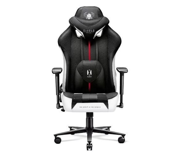 fotel gamingowy Diablo Chairs X-Player 2.0 King Size (czarno-biały)