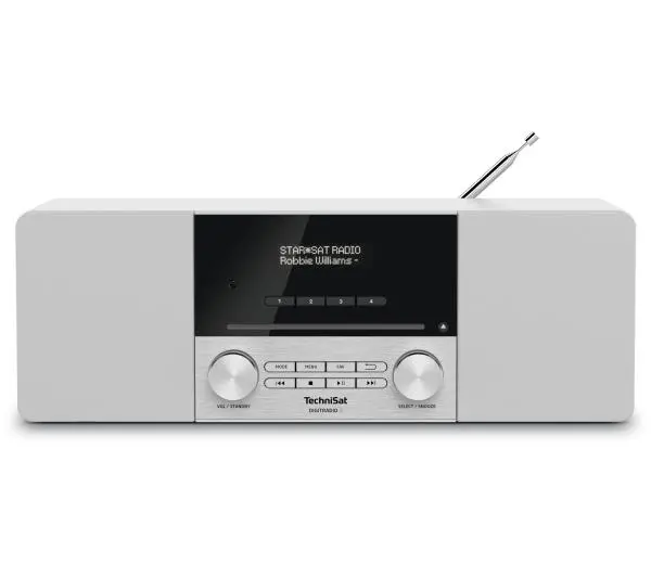 TechniSat DigitRadio 3 Radio FM DAB+ Bluetooth Biały