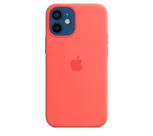 etui dedykowane Apple Silicone Case MagSafe iPhone 12 mini MHKP3ZM/A (rózowy cytrus)