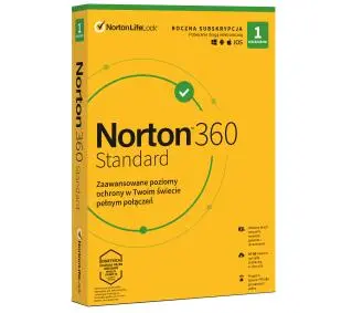 Norton 360 Standard 10GB 1 Urządzenie/1 Rok