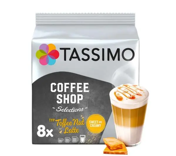 Tassimo Toffee Nut & Latte 8szt.