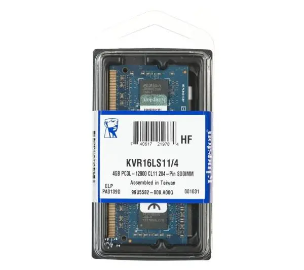 Kingston DDR3L 4GB 1600 CL11 SODIMM
