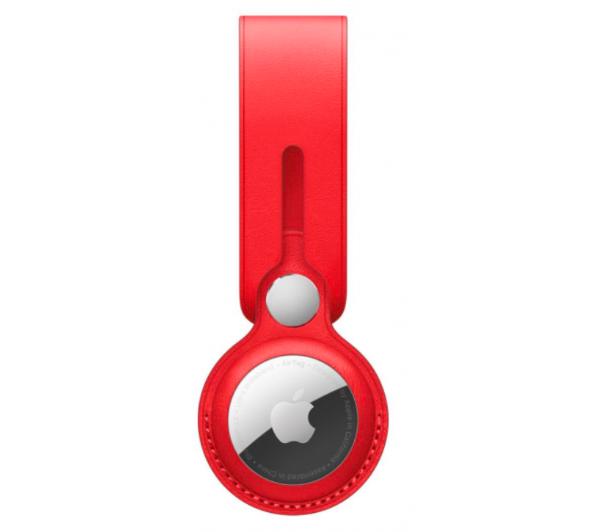 Apple Pasek skórzany do AirTag (PRODUCT)RED-Zdjęcie-0