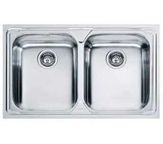 Franke Logica Line LLX 620 Stalowy Srebrny - DRUGI -30%, ALBO 4-TY -80% - Kup na Raty - RRSO 0%