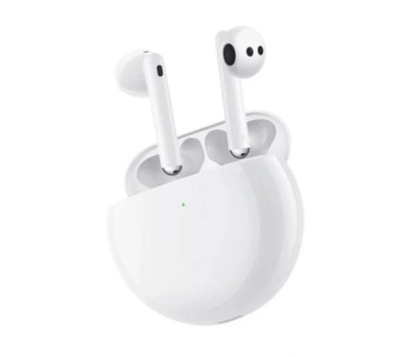 słuchawki bezprzewodowe Huawei FreeBuds 4 ANC (biały) z etui ładującym