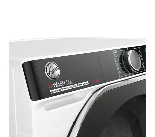Hoover H-Wash 500 HWP4 37AMBC/1-S Slim 7kg 1300obr/min Zdalne sterowanie - DRUGI -30%, ALBO 5-TY ZA 1ZŁ - Kup na Raty - RRSO 0%