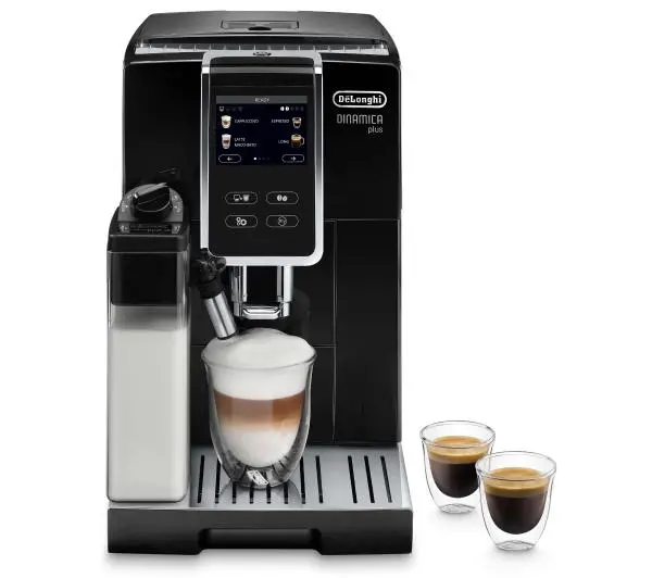 Ekspresy do kawy ciśnieniowe - DeLonghi Dinamica Plus ECAM370.70.B Szerokość 23,6cm