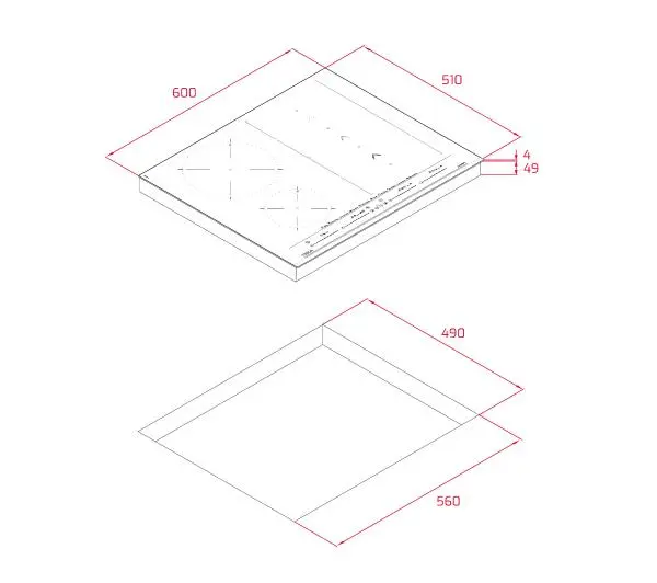Teka IZS 66800 MST BK 60cm - DRUGI -30%, ALBO 5-TY ZA 1ZŁ - Kup na Raty - RRSO 0%