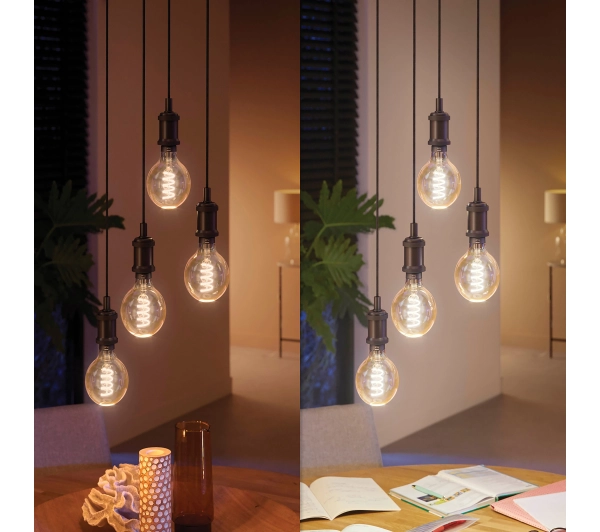 Philips Hue White Ambiance Filament Globe E27 1 szt.