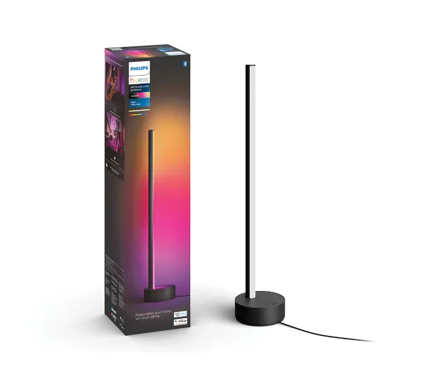 Inteligentne oświetlenie - Philips Hue White and Colour Ambiance Gradient Signe Czarny