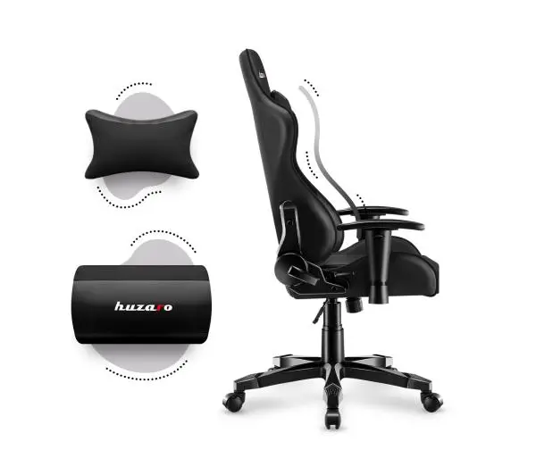 Huzaro Ranger 6.0 Dla dzieci do 130kg Skóra ECO Czarny - Kup na Raty - RRSO 0%